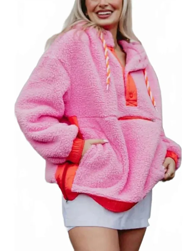Sherpa Fleece Pullover