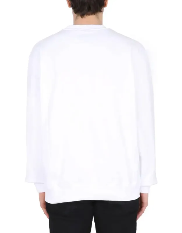 Relaxed Fit Crew Neck Sweatshirt