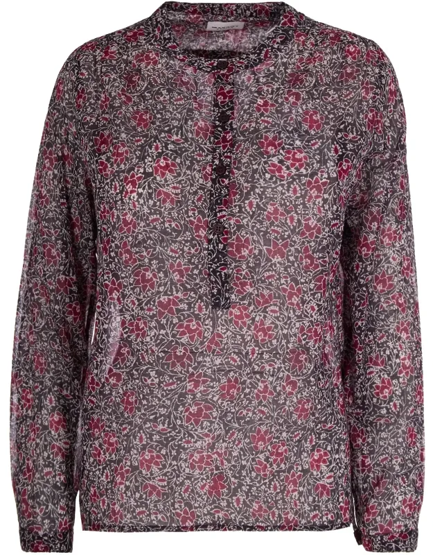 Organic Cotton Voile Blouse