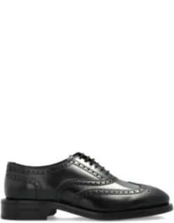 Wingtip Lace-up Leather Shoes