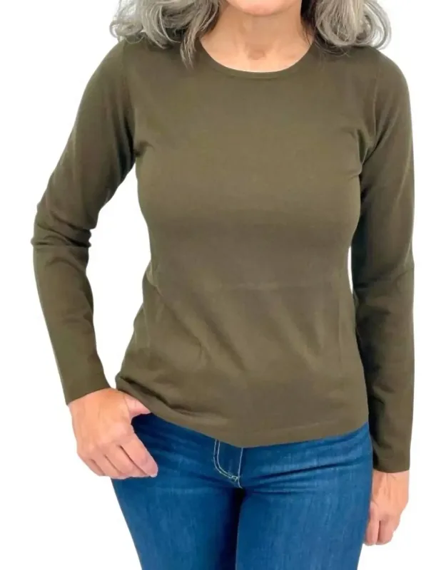 Long Sleeve Crew Top