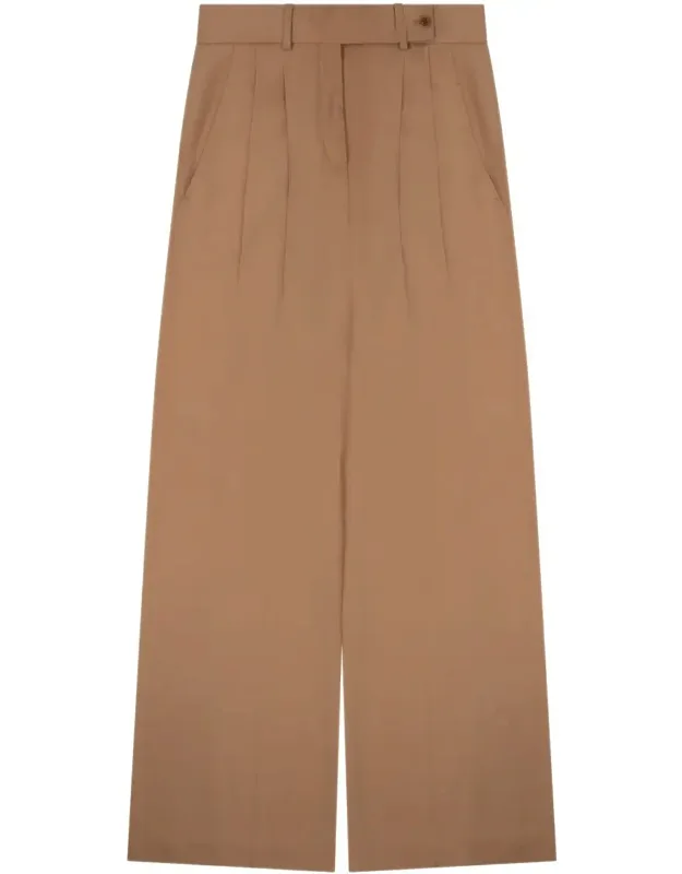 Wide-leg Tailored Pants