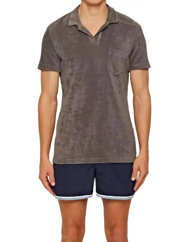Terry Collar Shirt