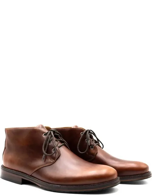 Oiled Saddle Leather Chukka Boots