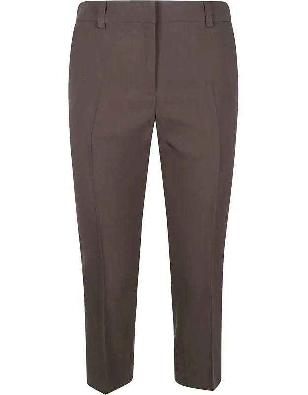 Cropped Tailored Pants
