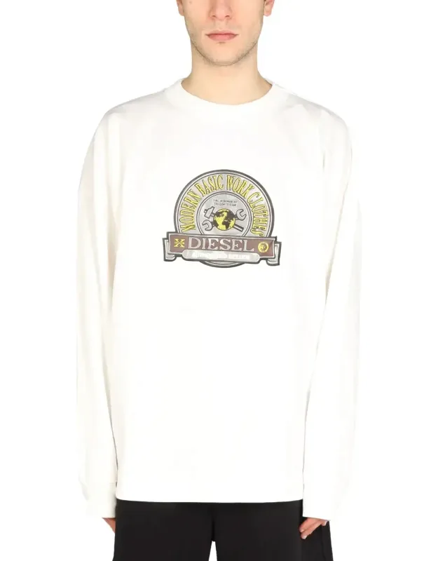 Graphic Logo Patch Sweatshirt