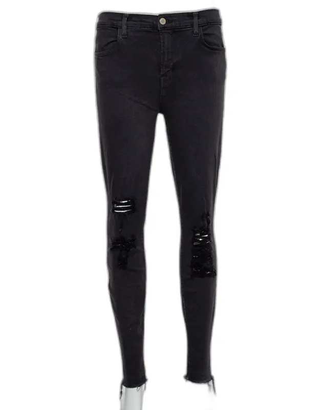 Distressed Skinny Jeans