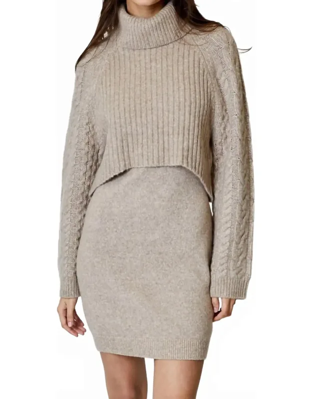 Sweater Dress Set