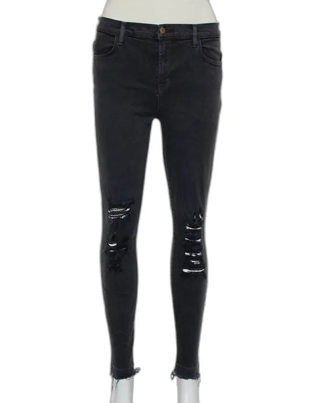 Distressed Denim Jeans