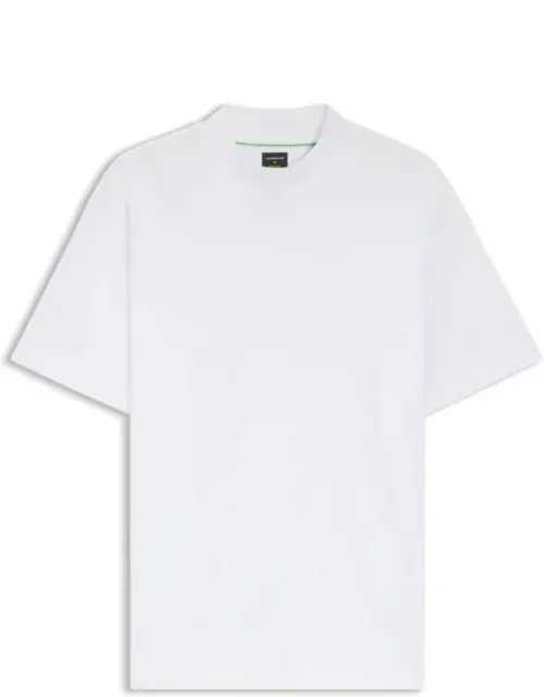 Relaxed-fit T-shirt With Logo Collar