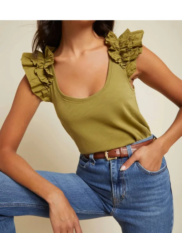 Valentina Ruffled Tank