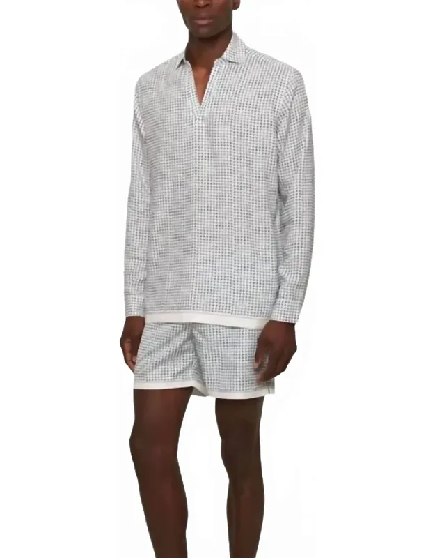 Ridley Tiescape Linen Shirt