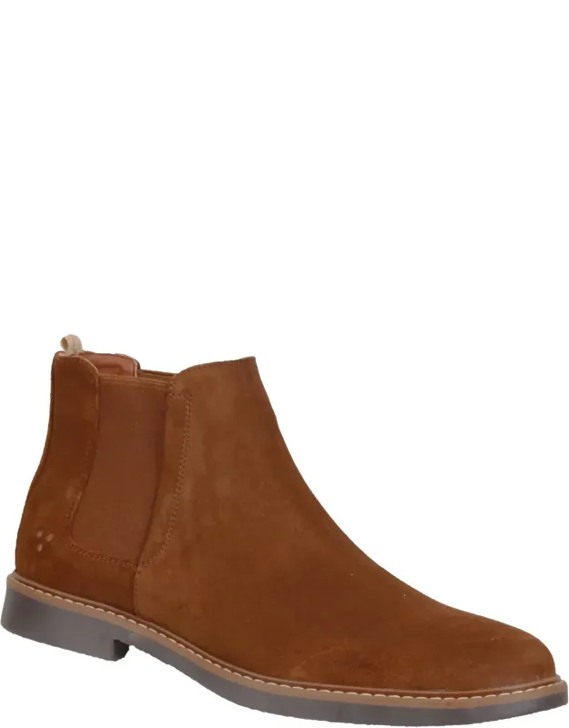 Leather Chelsea Casual Boots