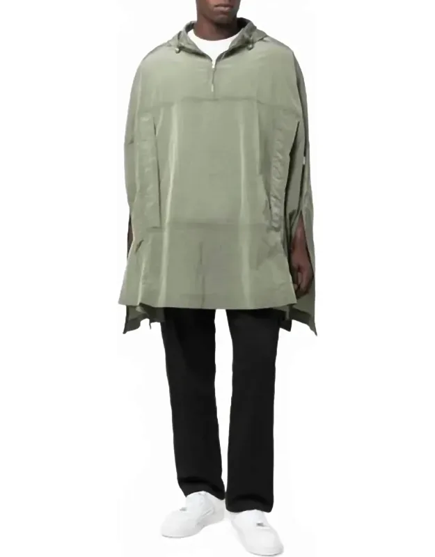 Rennick Poncho Hooded Coat