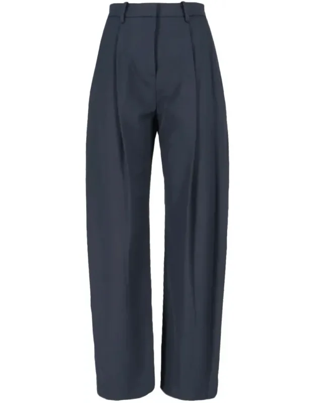 Wool-blend Pants