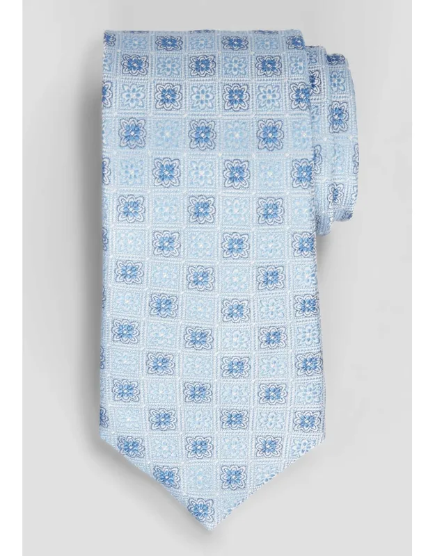 Reserve Collection Tile Floral Medallion Tie