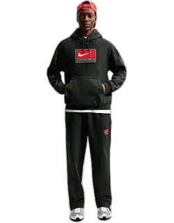 Solo Swoosh Chenille Patch Fleece Pullover Hoodie