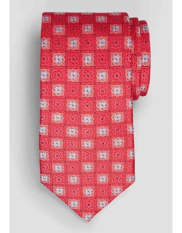 Reserve Collection Tile Floral Medallion Tie