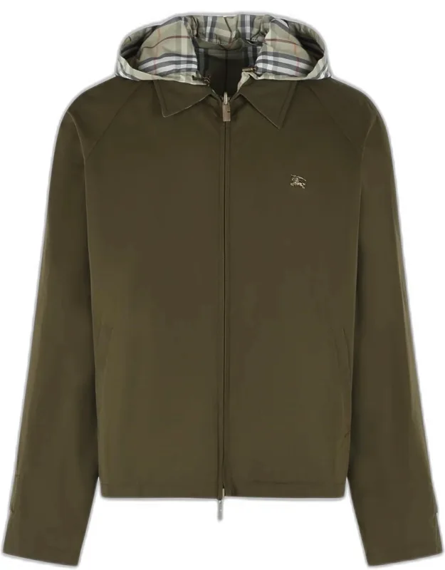 Reversible Cotton 'check' Jacket
