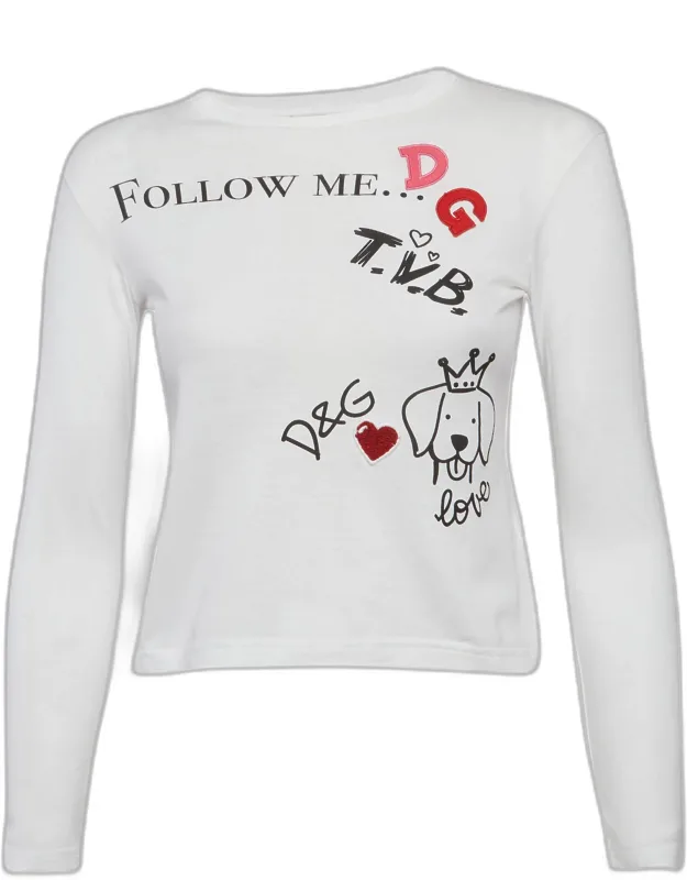 Graphic Print Logo Detail T-shirt