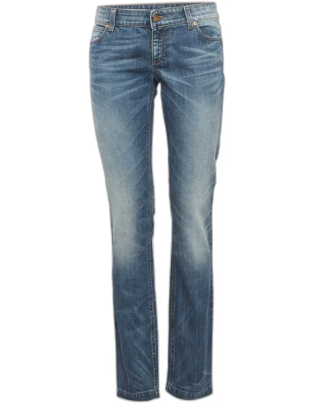 Denim Straight Fit Leggings