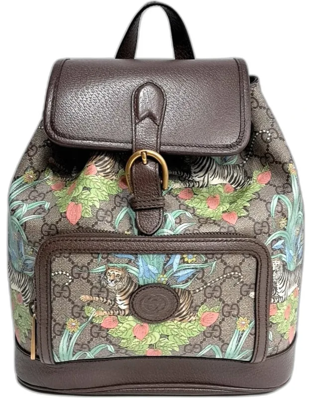 Pvc Tiger Interlocking Backpack