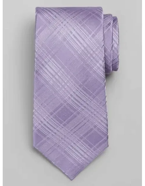 Jover Plaid Tie With Sophisticated Pattern And Machine Washable Fabric