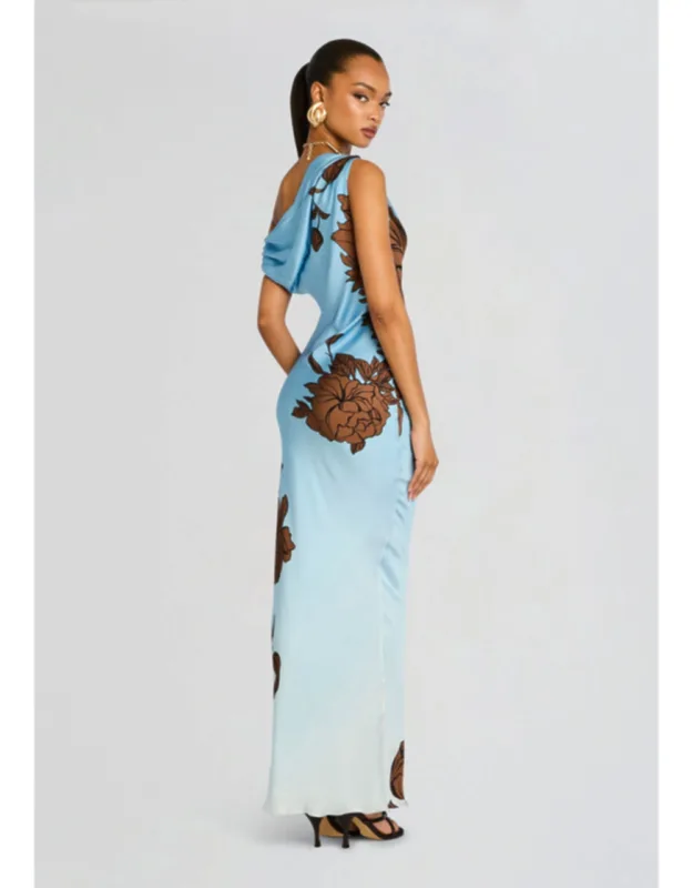 Cady One Shoulder Maxi Dress