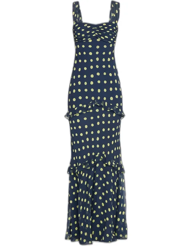 Sleeveless Satin Dress