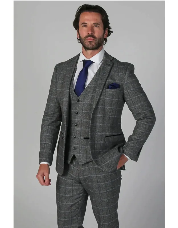Harris 3 Piece Tweed Suit