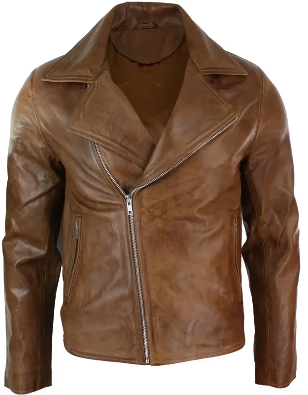 Slim Leather Biker Jacket