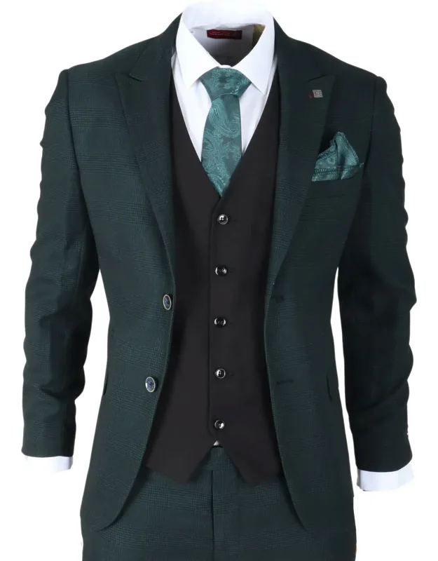 Jasper 3 Piece Suit Check