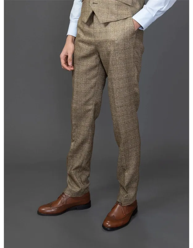 Checked Trousers