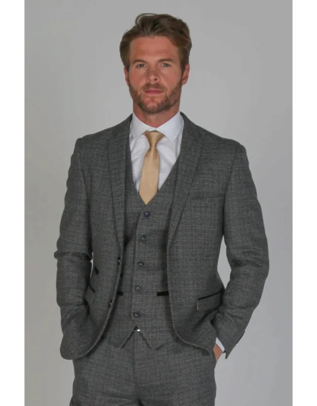 Tweed Check Blazer