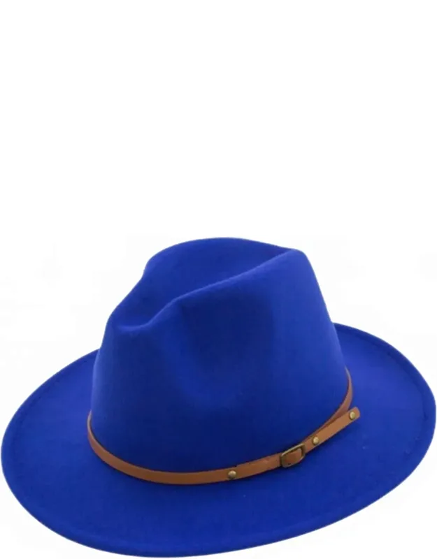 Retro Flat Brim Hat