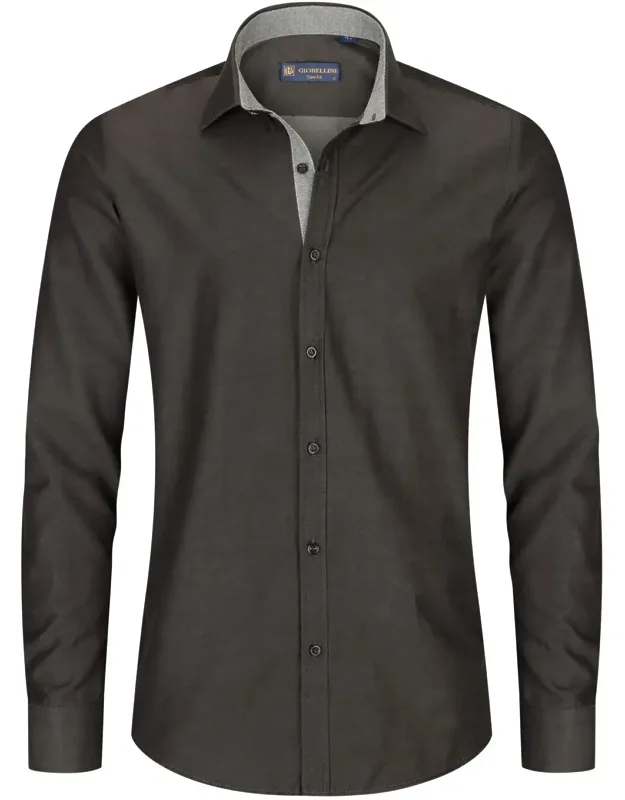 Button Down Cuff Long Sleeve Shirt