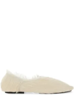 Low Leather Slippers