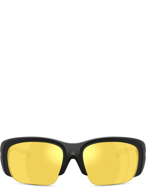 Wrap-around Shape Sunglasses