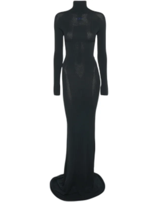 Stretch Crepe Bodycon Dress
