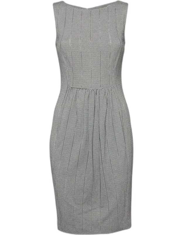Stretch Knit Flared Mini Dress