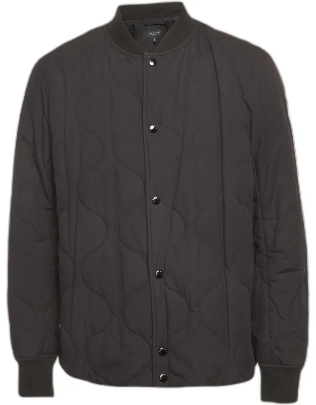 Quilted Bomber Jacket