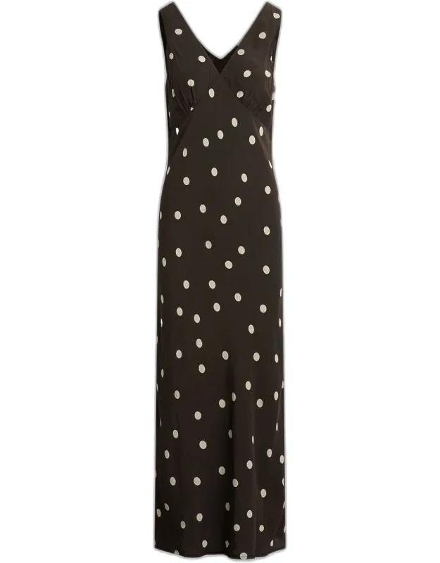 The Anyday Anything Polka-dot Maxi Dress