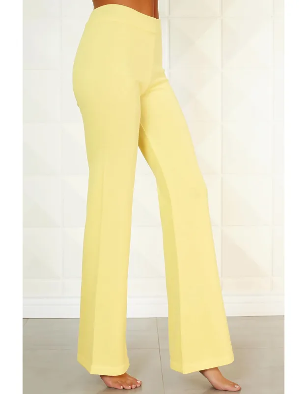 Knit Pull On Pants