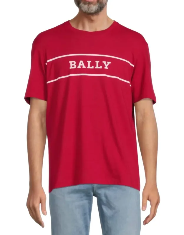 Short Sleeve Printed Logo T-shirt