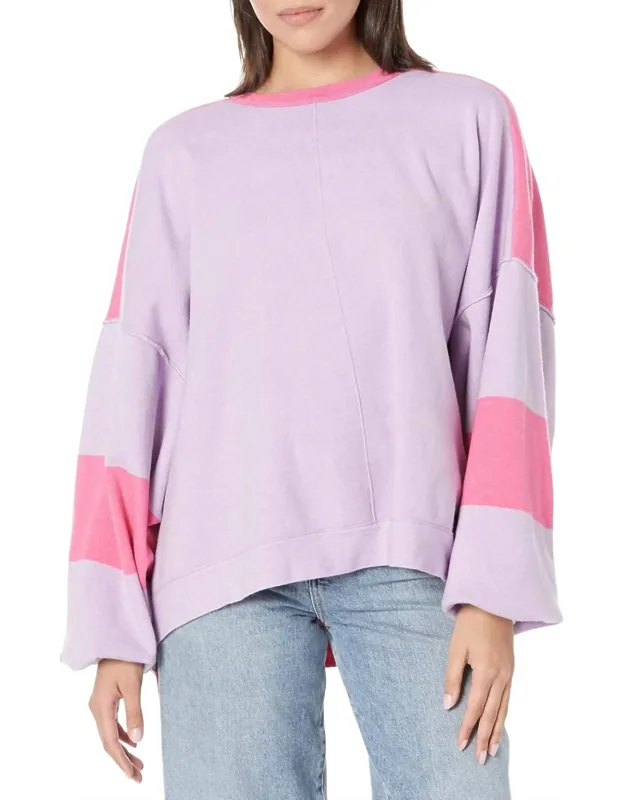 Uptown Colorblock Pullover Sweater