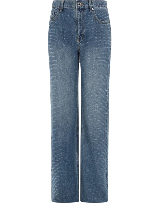 Jeans With Rhinestones