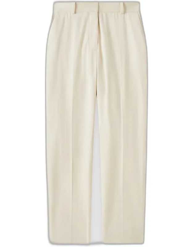 Long Light Cotton Trousers