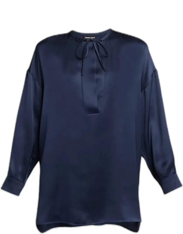 Silk Tunic Shirt