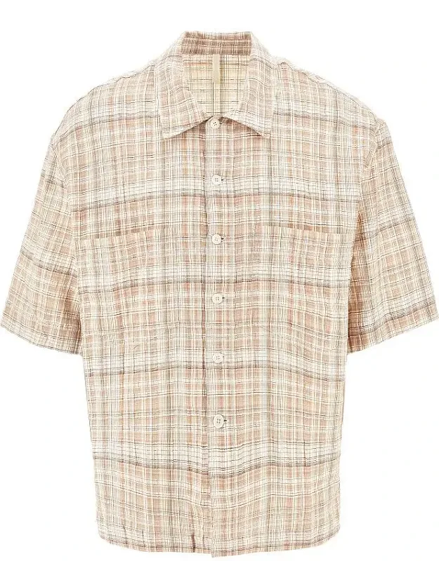 Check Motif Shirt