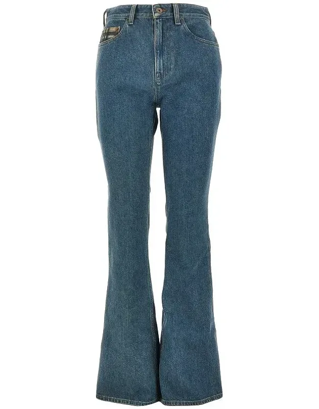 Stretch Denim Bootcut Jeans